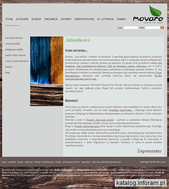 Movaro - właściwa pielęgnacja drewna