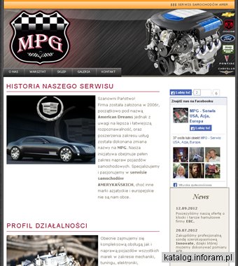 MPG - serwis samochodów amerykańskich