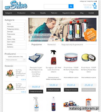 Mrshine.pl - dressing do opon