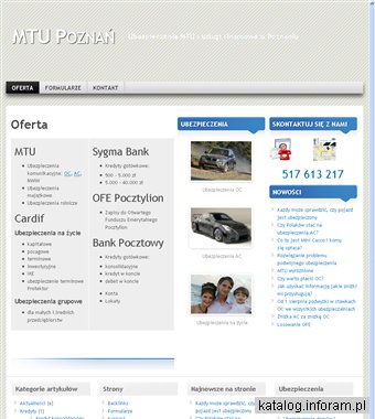 Ubezpieczenia MTU Poznań