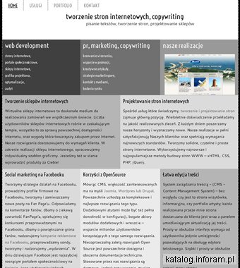 Tworzenie stron internetowych, projektowanie sklepów, web development - myBrand