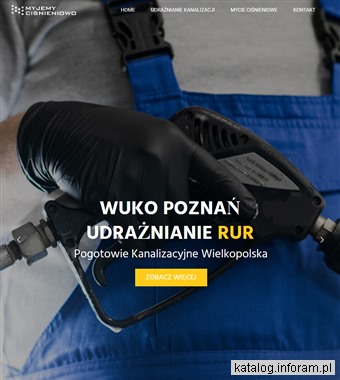 Udrażnianie, czyszczenie kanalizacji