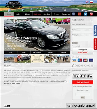 Limuzyny Warszawa - myLimo Sp. z o.o.