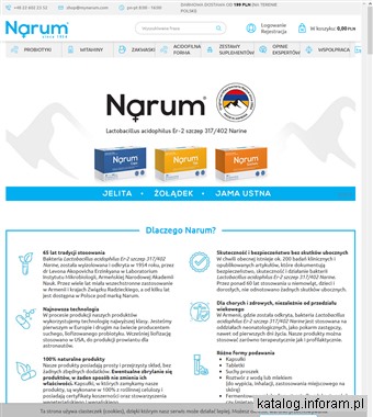 Probiotyk dla dzieci - Narum