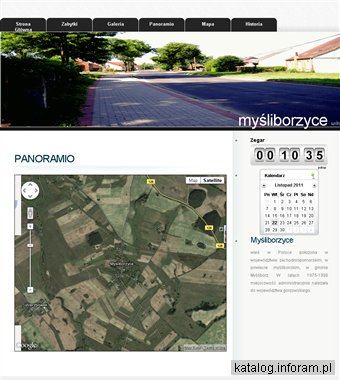 Trasa zwiedzania Myśliborzyc