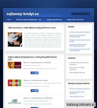 Najtanszy-kredyt.eu - porównanie ofert kredytów