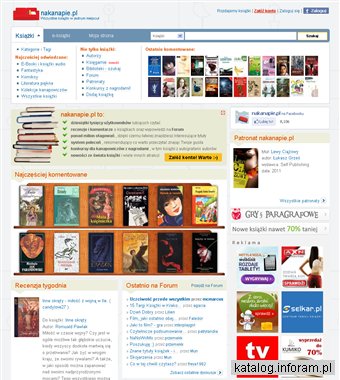 Nakanapie.pl - społeczność miłośników książki