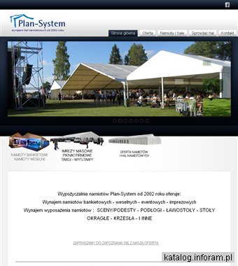 Namioty weselne, namioty imprezowe