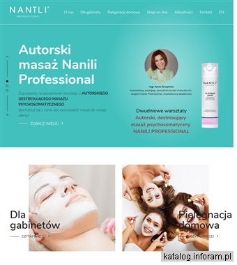 Kosmetyki do gabinetów kosmetycznych - Nanili