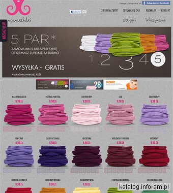 Sklep ze skarpetkami