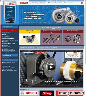 Gładysek - Naprawa i regeneracja turbosprężarek, turbin
