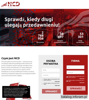 NarodoweCentrumDlugow.pl - przeterminowany dług