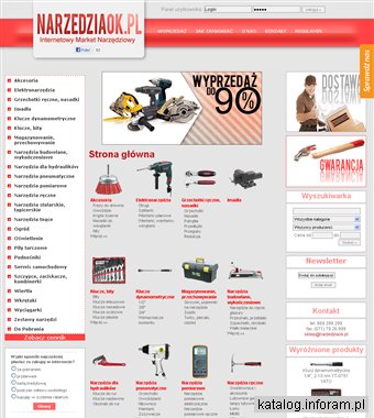 Sklep z narzedziami - NarzedziaOK