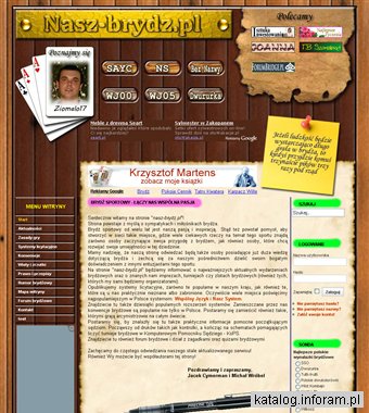 Nasz Brydż - Najlepsza strona o brydżu sportowym