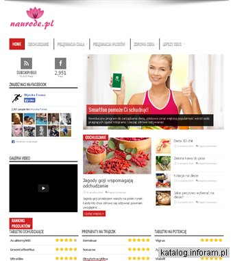 Naurode.pl - strona poświęcona urodzie oraz odchudzaniu