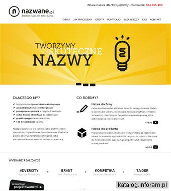 Tworzenie nazw produktów
