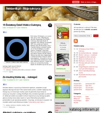 Nektarnik.pl - moja cukrzyca