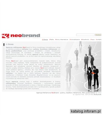 Agencja reklamowa NeoBrand - pylony, kasetony reklamowe, litery podświetlane