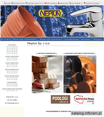 Neptun Sp. z o.o. pokrycia dachowe Lublin