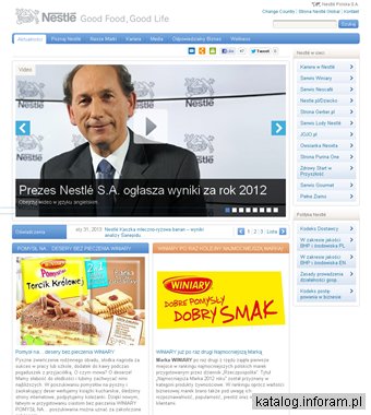 NESTLE Produkty spożywcze