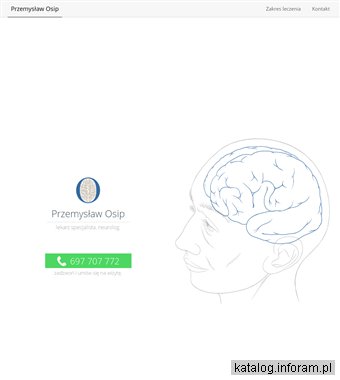 Przemysław Osip - lekarz neurolog Poznań