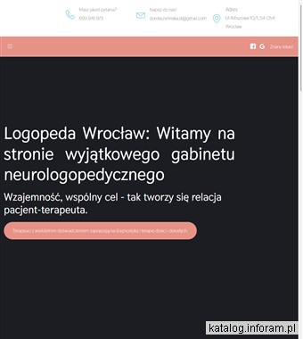 Logopeda dziecięcy wrocław - neurologomed.pl