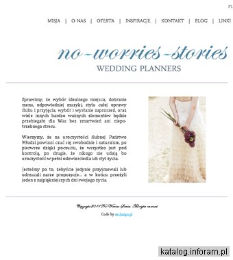No-worries-stories Wedding Planners