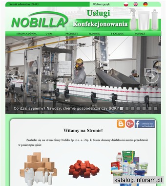Nobilla - pakowanie i przepakowywanie towarów