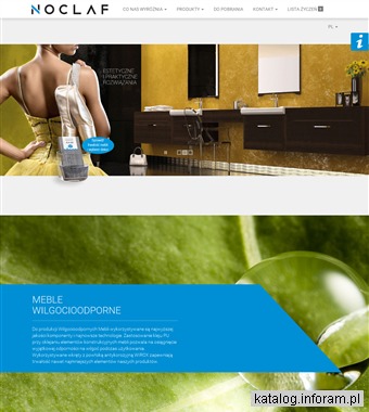 www.noclaf.com.pl - blat łezienkowy