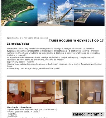 Tanie noclegi w Gdyni