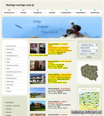 Noclegi góry i morze