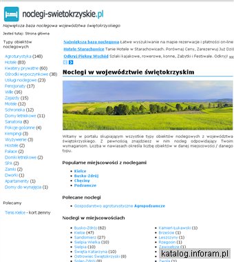 Noclegi świętokrzyskie