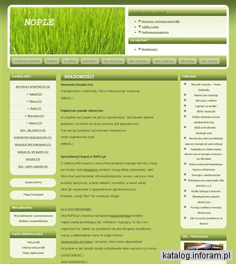 NOPLE.pl - ekologiczny serwis informacyjny