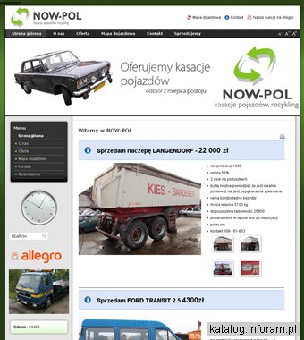 PPHU NOW-POL kasacja pojazdów Września