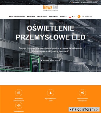 Oświetlenie led zewnętrzne - nowaled.pl
