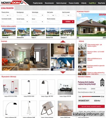 Projekty domów parterowych