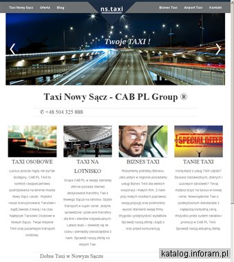 Taxi Nowy Sącz