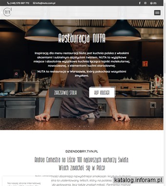 Nuta restauracja - nuta.com.pl