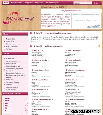 Darmowy katalog stron