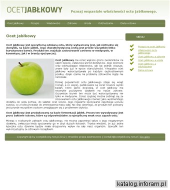 Odchudzanie z octem jabłkowym