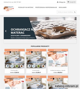 Ochraniacz na materac