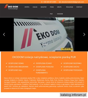 Termoizolacja, ocieplanie pianką PUR