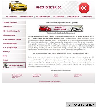 Ubezpieczenia OC