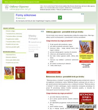 Odlewy gipsowe krok po kroku