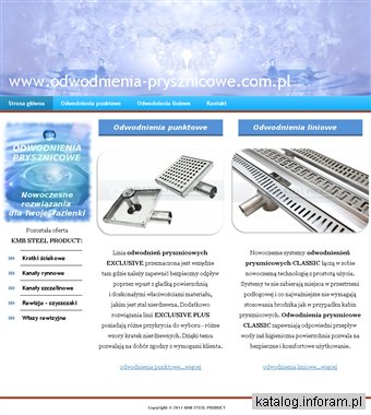 Odwodnienia prysznicowe - kratki ściekowe - odwodnienia nierdzewne