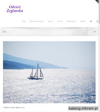 Odzież żeglarska