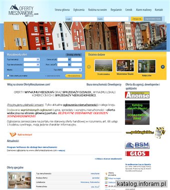 Ogłoszenia nieruchomości