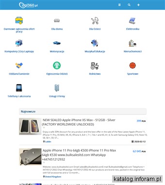 Bezpłatne ogłoszenia