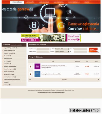 Ogłoszenia Gorzów Wlkp.