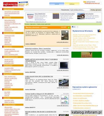 Ogłoszenia Wrocław